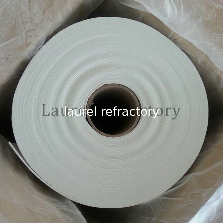 Quartz Sand Ceramic Fiber Refractory Paper 200 Kg/M3 For Fire Door