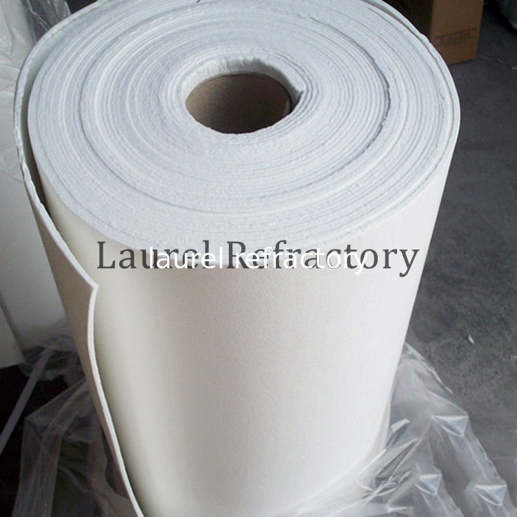 High Temperature Insulation Ceramic Fiber Paper Fire Resistant 6 Meter